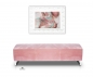 Preview: Pink Velvet bench
